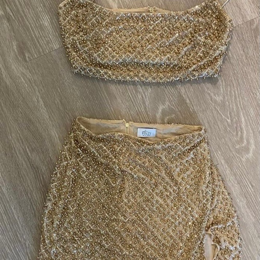 Oh Polly Drop Hints Set Gold